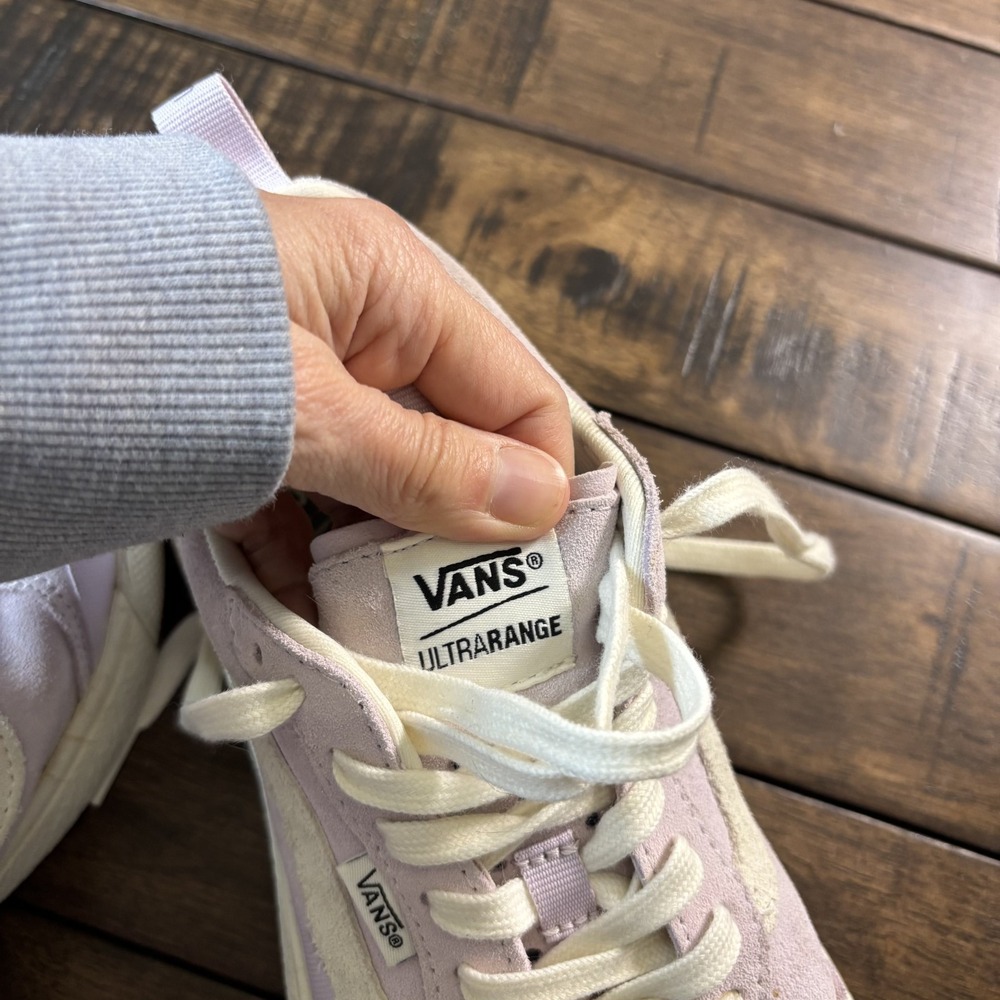Vans UltraRange Exo SE Shoes Womens 8.5 Lilac Lace Up Skate Sneakers Casual - Picture 10 of 10